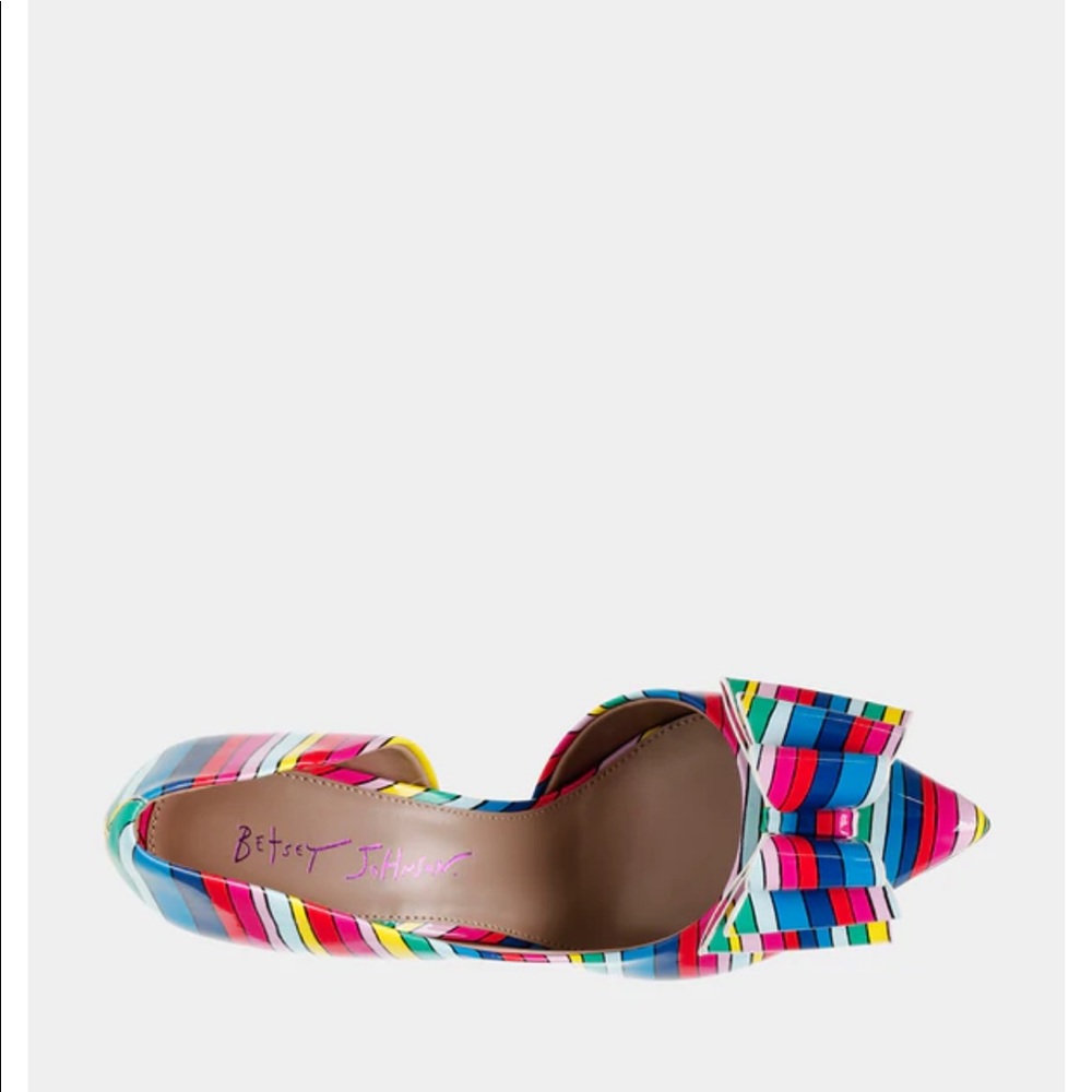 Betsey Johnson PRINCE-P BRIGHT MULTI PUMPS - Picture 10 of 15